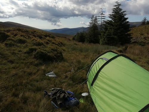 Guided Hikes and night camping in Co.Wicklow Ireland